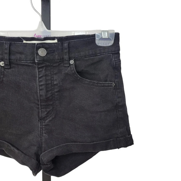 GARAGE Retro High  Waist Shorts - Picture 3 of 6